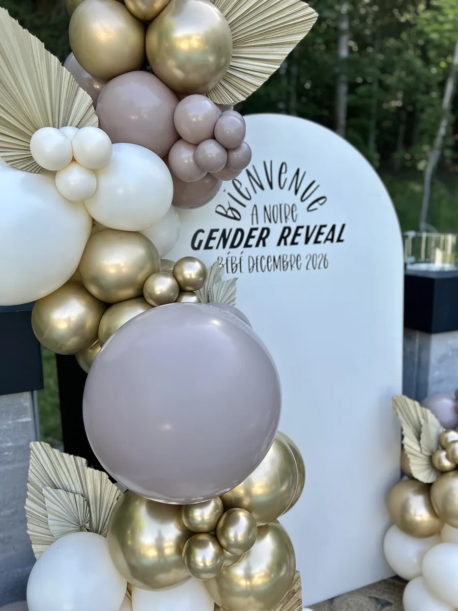 Fête prénatale / Révélation de sexe — réalisation 13